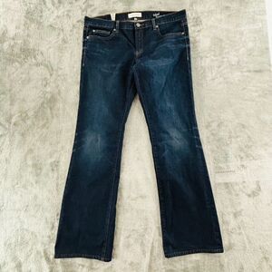 Henry & Belle Ideal Bootcut Jeans Womens 32 Dark Wash Stretch Denim‎ 33" Inseam